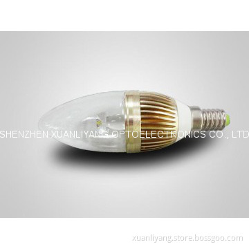 LED candle bulb 3W E14  high lumen